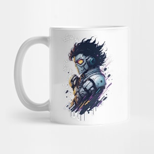 realistic alien armor T-shirt design Mug